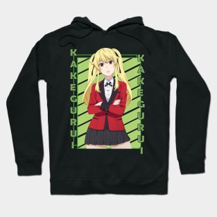 Mary Saotome Kakegurui Kakegurui Twin Color Stripe Hoodie